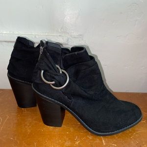 Black booties